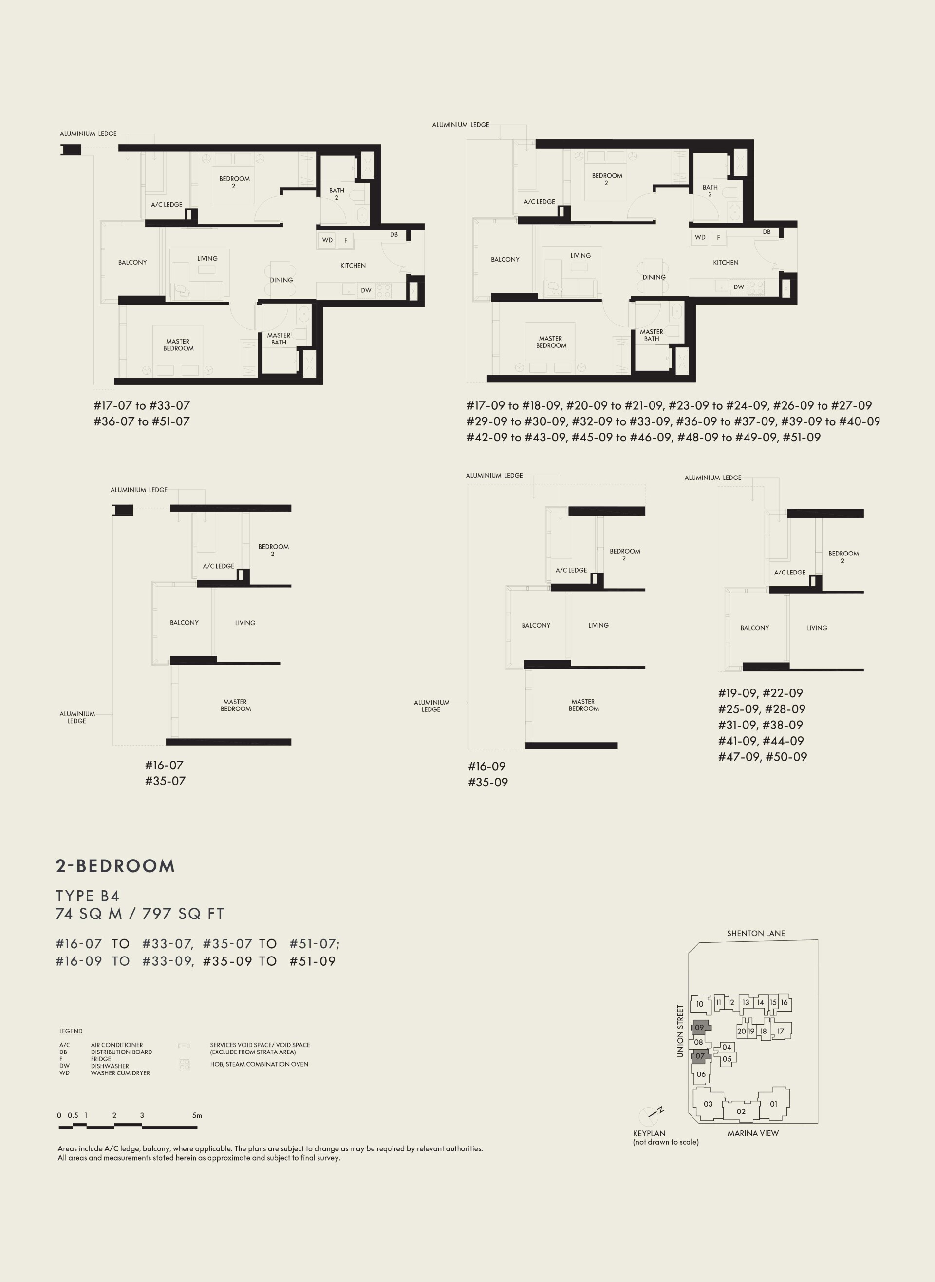 W Residences Marina View floorplan